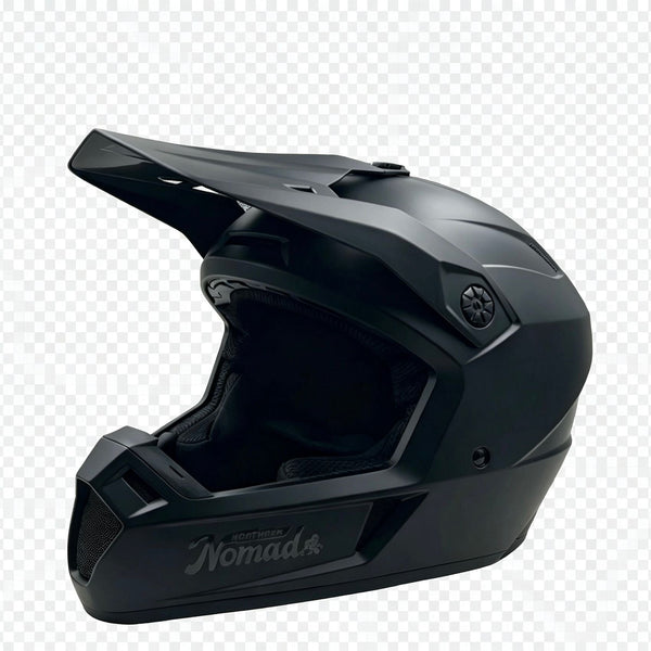 Northern Nomad Trail Blazer Dirt Bike Helmet, Matte Black, Various Sizes Q3