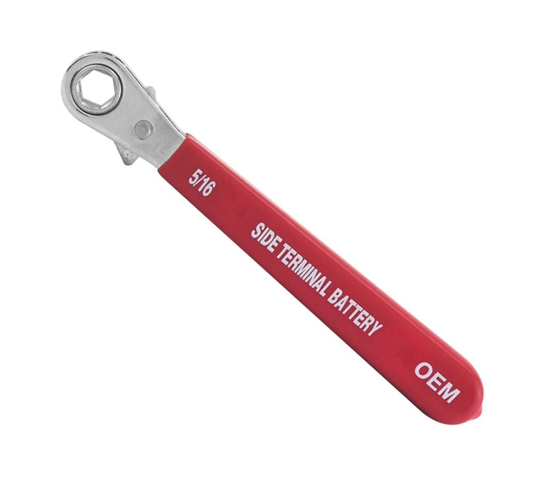 OEMTOOLS Side Terminal Multi-Directional Battery Wrench, 5 1/2-in, 44287 Z2