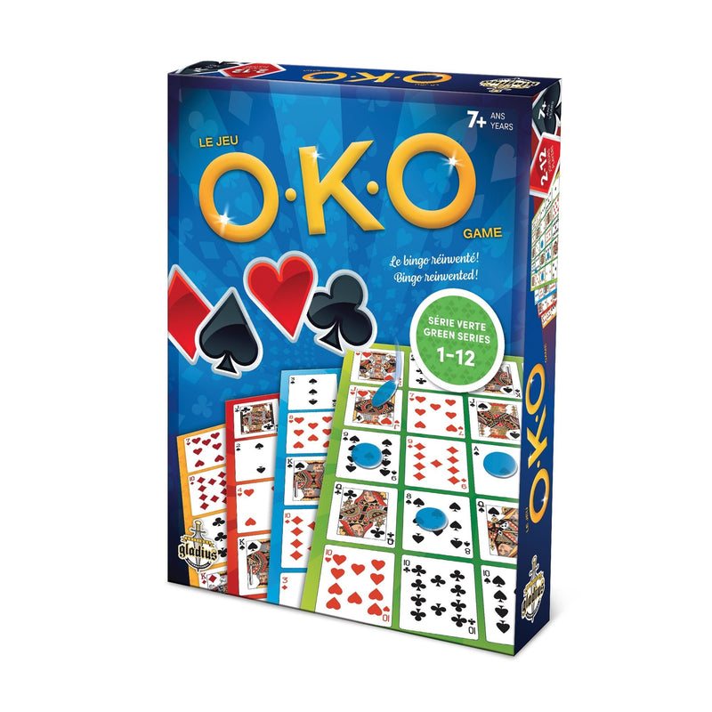 O.K.O. Green-Series Family Board Game, Bilingual, Ages 7+ X6