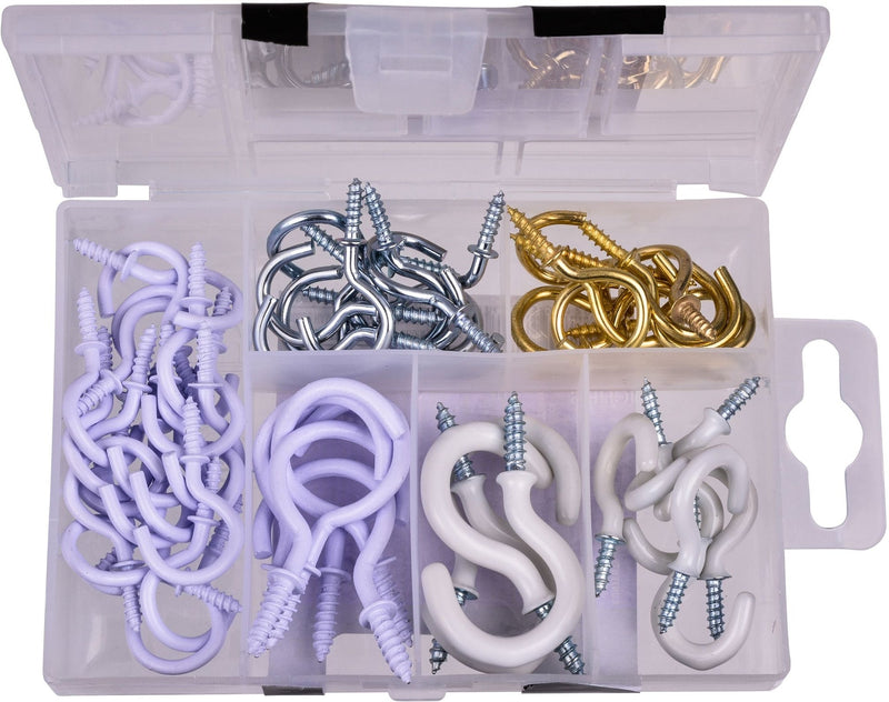 OOK Cup Hooks Set, Assorted, 55-pk O3