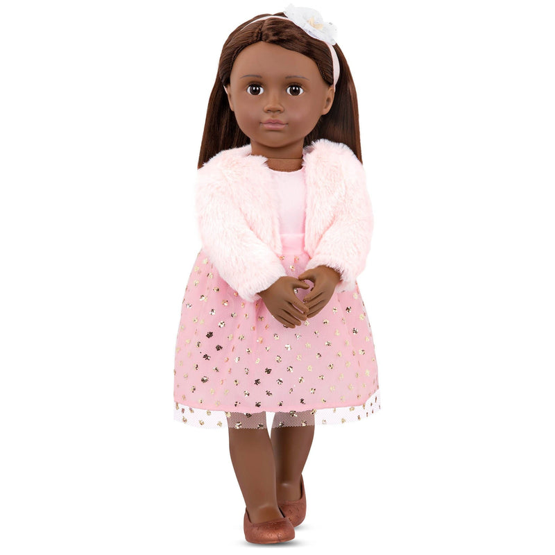 Our Generation Basic Fashion Doll for Ages 3+, Riya, 18-in B7