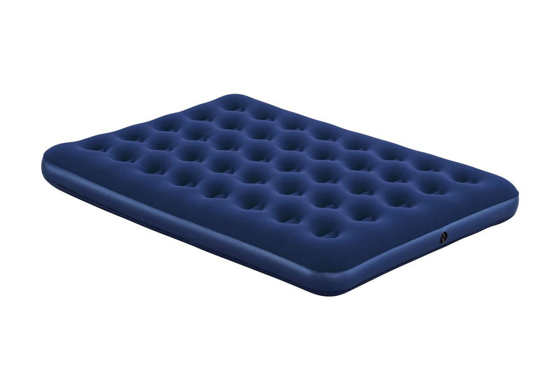 Outbound Double Single-High Inflatable Air Mattress/Airbed with Flocked Top & Repair Kit G5