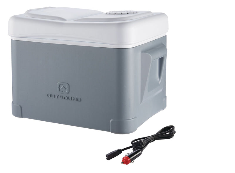 Outbound Powered Cooler, Grey/White, 35 L M6