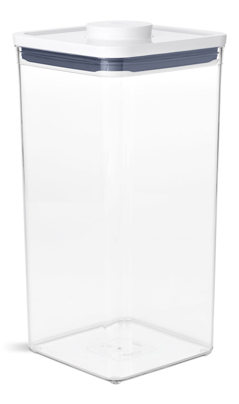OXO Big Square Plastic Pantry Storage POP Container, 5.7-L, Tall, BPA-Free E7