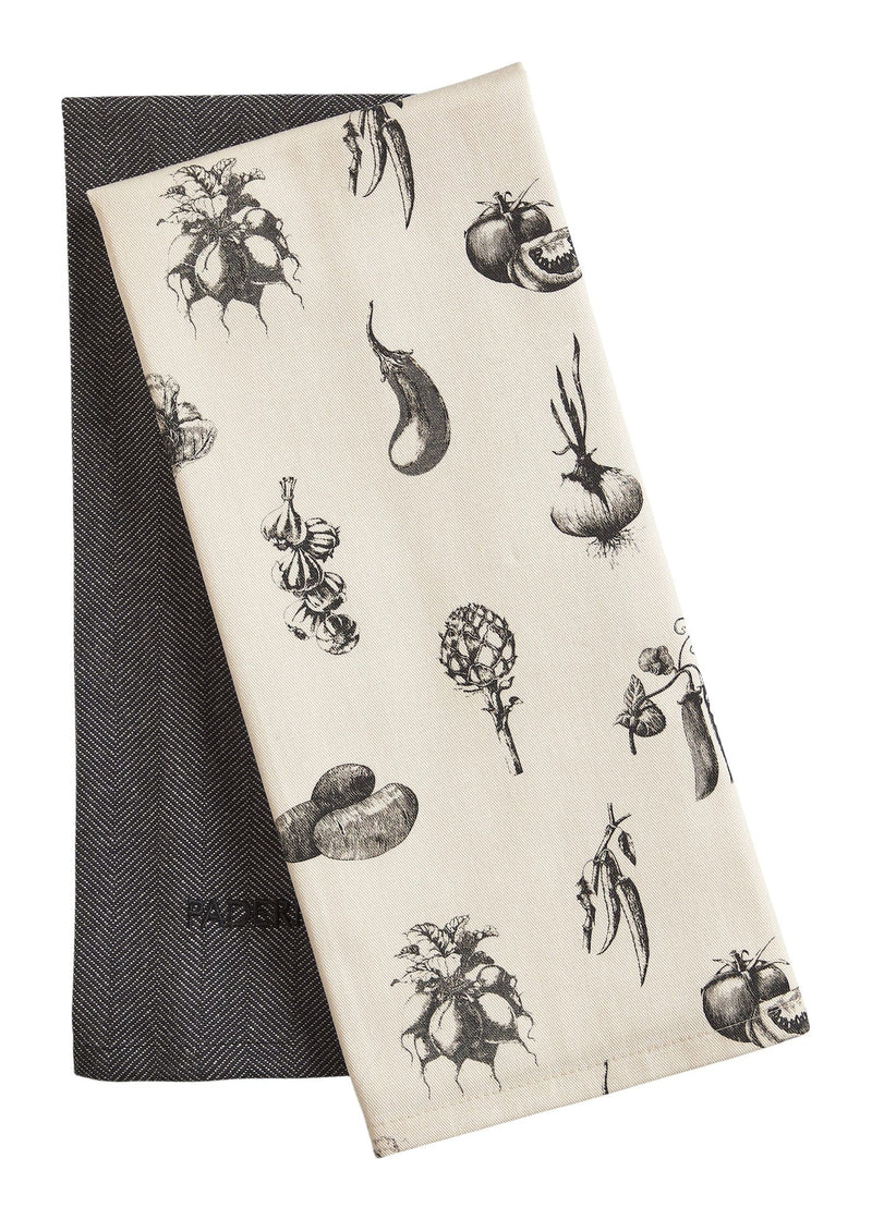 PADERNO All-Purpose Cotton Kitchen Towels, Grey, 2-pk P7