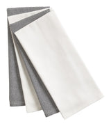 PADERNO All-Purpose Cotton Kitchen Towels, Grey, 4-pk