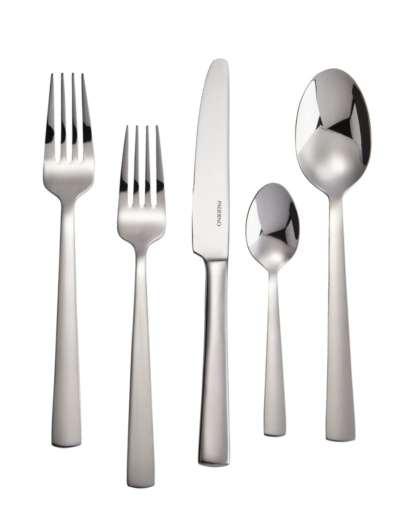 PADERNO Argentia Professional SeriesStainless Steel Flatware Set, Serves 12, 60-pc T1