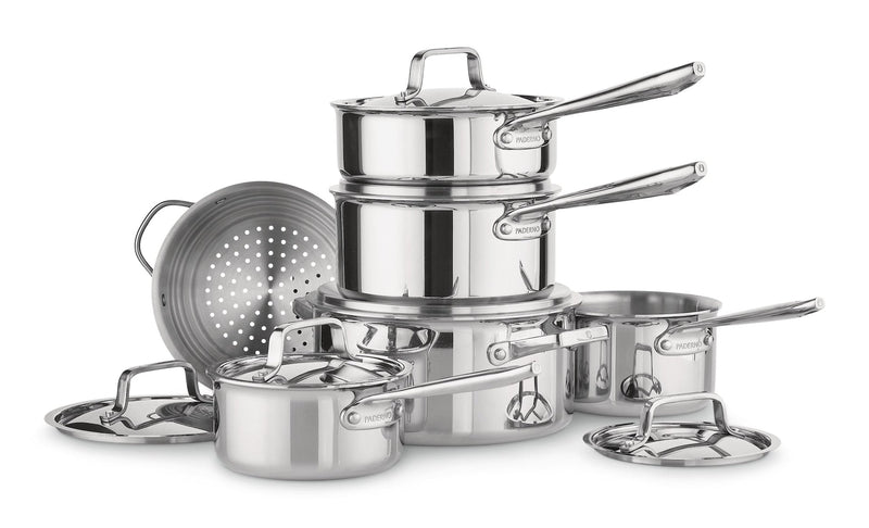 PADERNO Canadian Professional Clad Cookware Set, Oven Safe, 12-pc V2