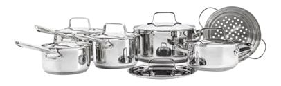 PADERNO Canadian Signature Stainless Steel Cookware Set, 12-pc J8