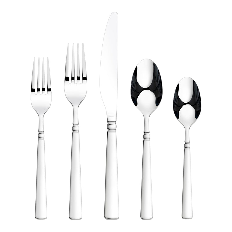 PADERNO Collar Banded Flatware Set, Serves 4, 20-pc V6