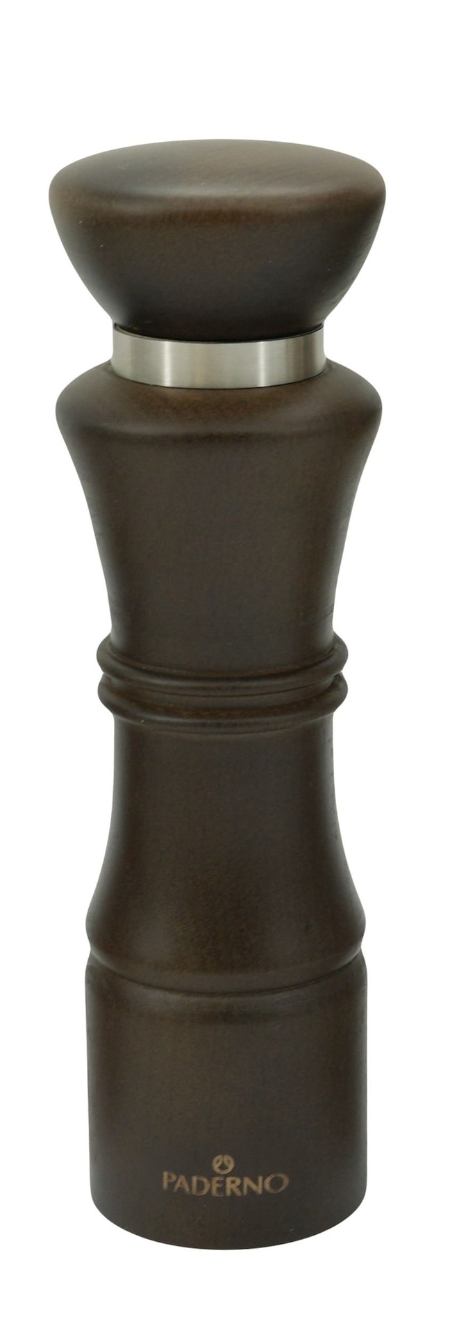 Paderno Dark Wood Salt & Pepper Grinder, Medium, Traditional, 20-cm S9