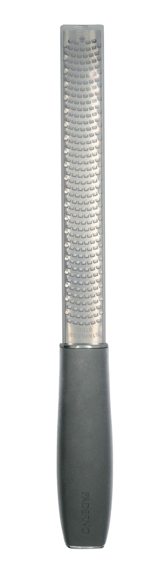 Paderno Etched Zester with Soft Grip Handle and Cover Y3