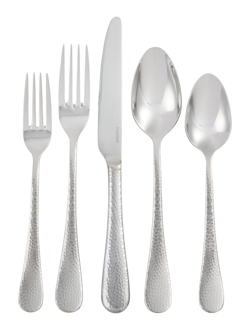 PADERNO Hammered Flatware Set, Serves 4, 20-pc A8