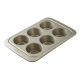 PADERNO Non-Stick Jumbo Muffin Tin, 6-Cup