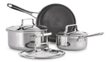 Paderno PFOA-Free Hybrid Clad Cookware Pot Set, 6-pc