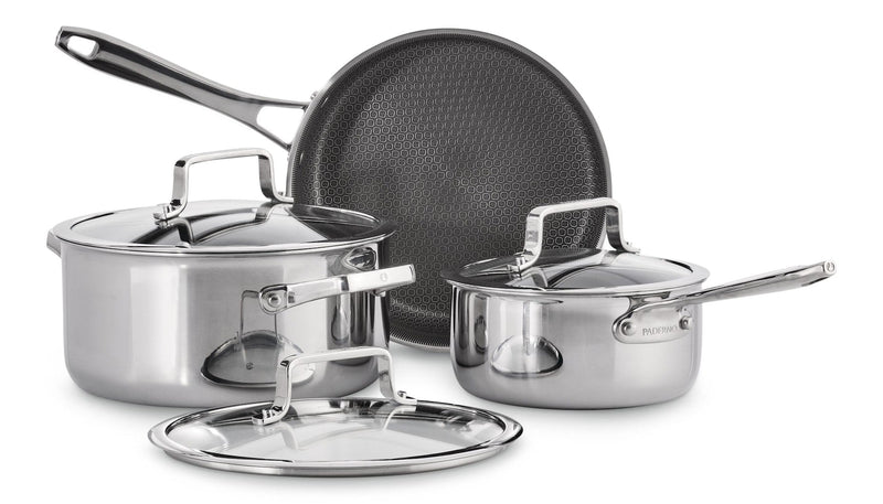 Paderno PFOA-Free Hybrid Clad Cookware Pot Set, 6-pc I4