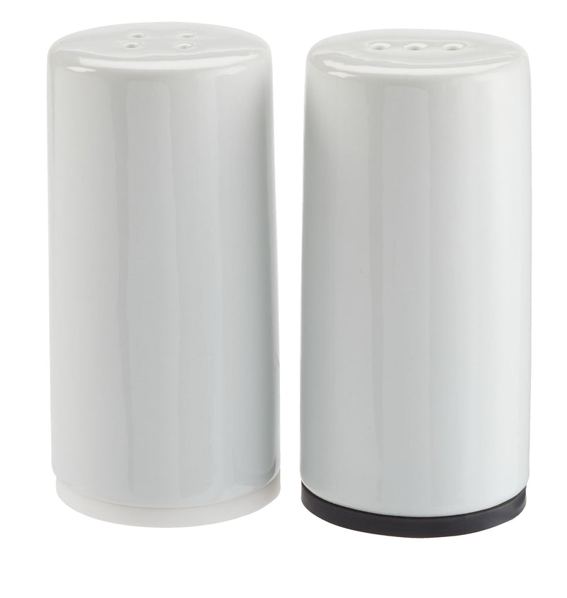 PADERNO Professional Salt & Pepper Shakers, Dishwasher-Safe, White L0