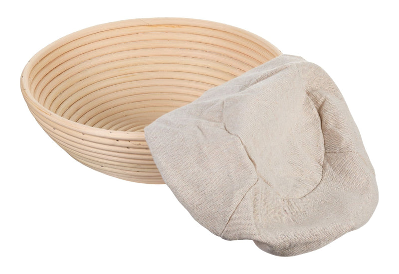 Paderno Vida Cotton/Linen Bread Proofing Basket, 9.84-in L9