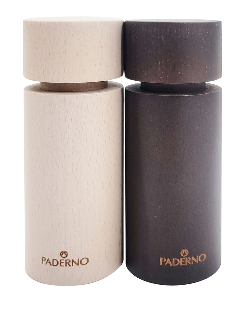 Paderno Wood Salt And Pepper Grinder Set L2