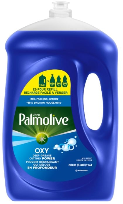 Palmolive Ultra Strength Liquid Dish Soap Detergent Refill, Various Scents, 2.06-L P8