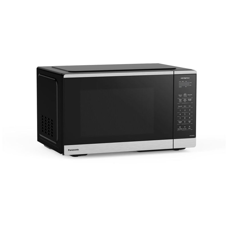 Panasonic Countertop Microwave, 0.9-cu.ft., Black & Stainless Steel E5