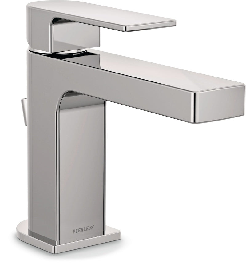 Peerless Xander Single Handle Rigid Spout Single Hole Bathroom Sink Faucet, WaterSense Certified, Chrome O5