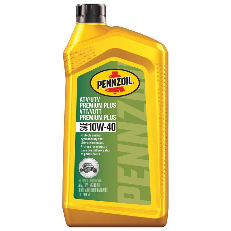 Pennzoil ATV/UTV Premium Plus SAE 10W40 Engine Oil, 946-mL Q9