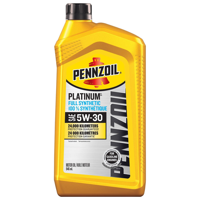 Pennzoil Platinum 5W30 Synthetic Engine/Motor Oil, 946-mL C4