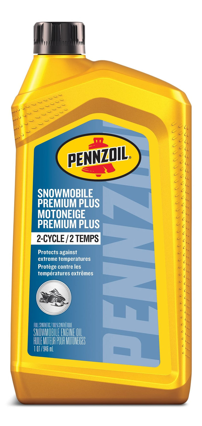Pennzoil Snowmobile Premium Plus 2-Cycle Engine Oil, 1-L X6