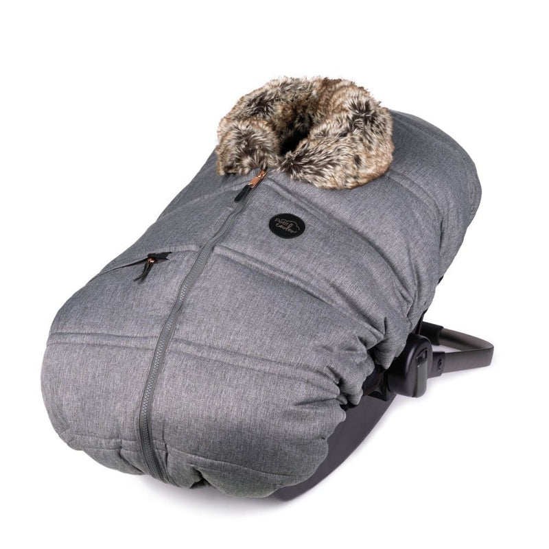 Petit Coulou 3 Seasons Baby Car Seat Cover, Classic Collection, Graphite A8