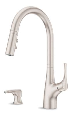 Pfister Arvada Pull-Down Kitchen Faucet, Stainless Steel