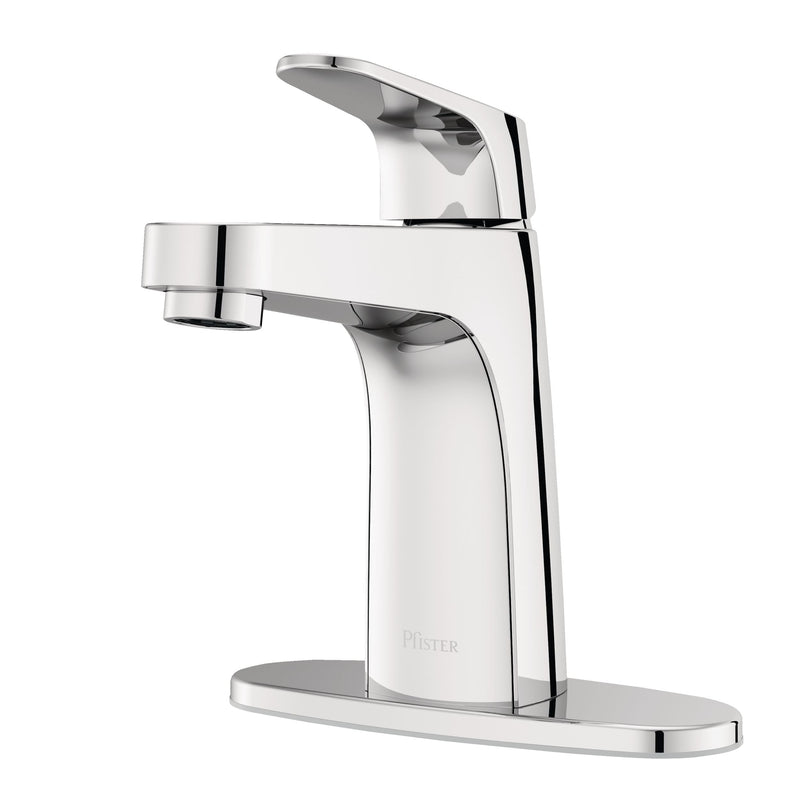 Pfister Matlock Single Control Bathroom Sink Faucet, Chrome W3