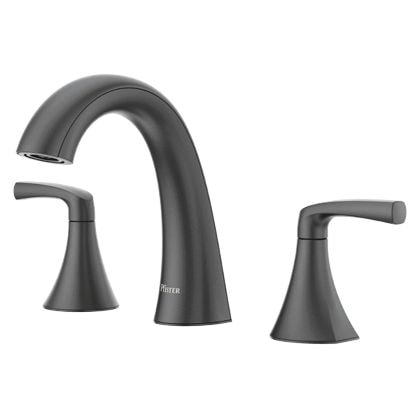 Pfister Rancho 8-in Widespread Bath Faucet, Matte Black C4
