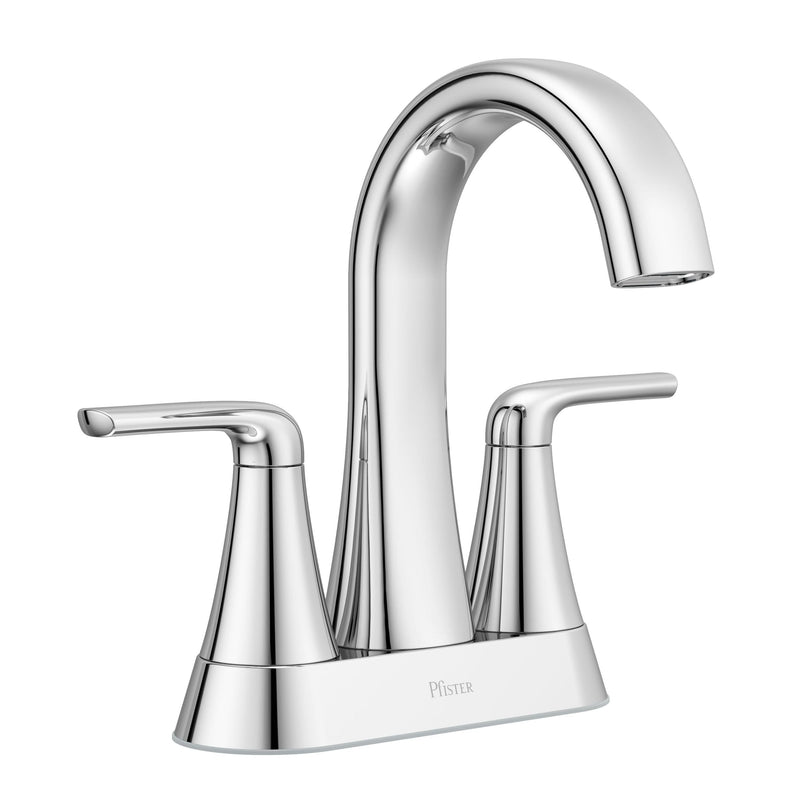 Pfister Raya 4-in Chrome Centerset Bathroom Sink Faucet T1