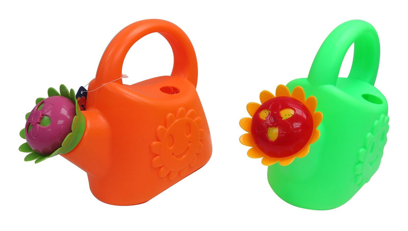 Plastic Watering Can & Boat, Multi-Coloured, Assorted, Ages 2+, for Summer/Beach Activities S2