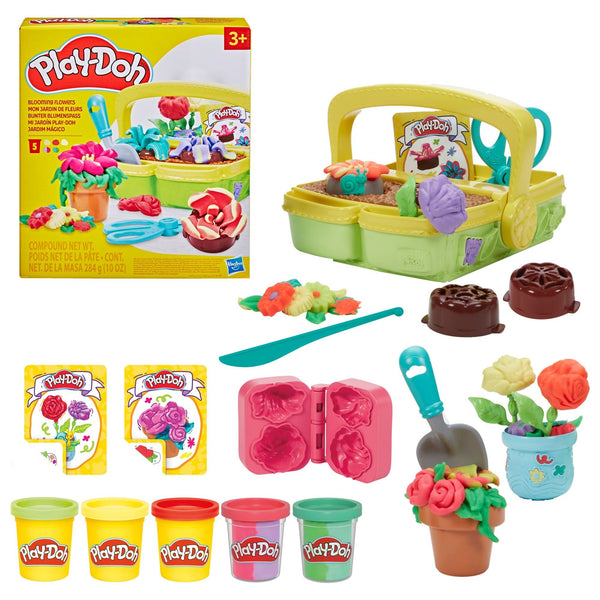 Play-Doh Toy Flower Garden Playset for Sensory Play A2