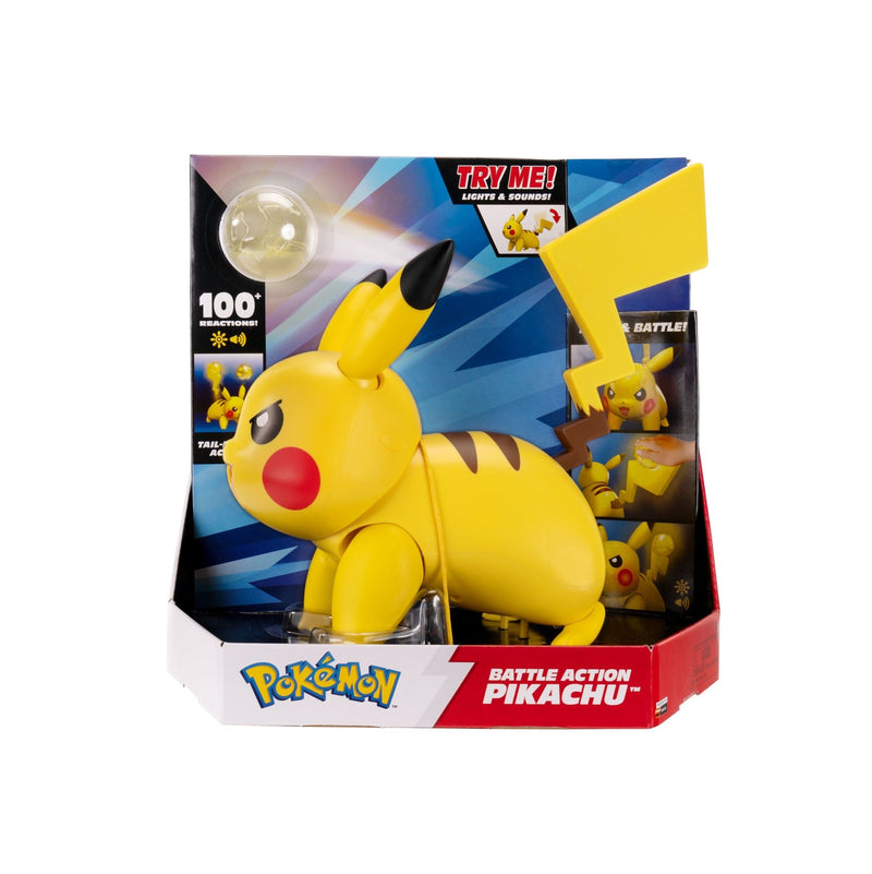 Pokemon Battle Action Pikachu, Yellow Y6