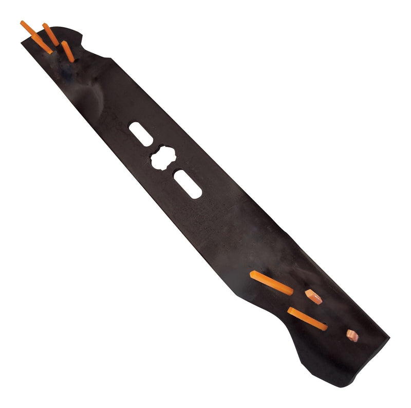 Power Rake Universal 6-in-1 Replacement Lawn Mower Blade, 19-in/20-in, Removable Tines G1
