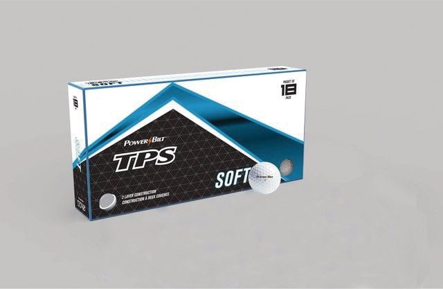 PowerBilt Soft Golf Balls, White, 18-pk E5