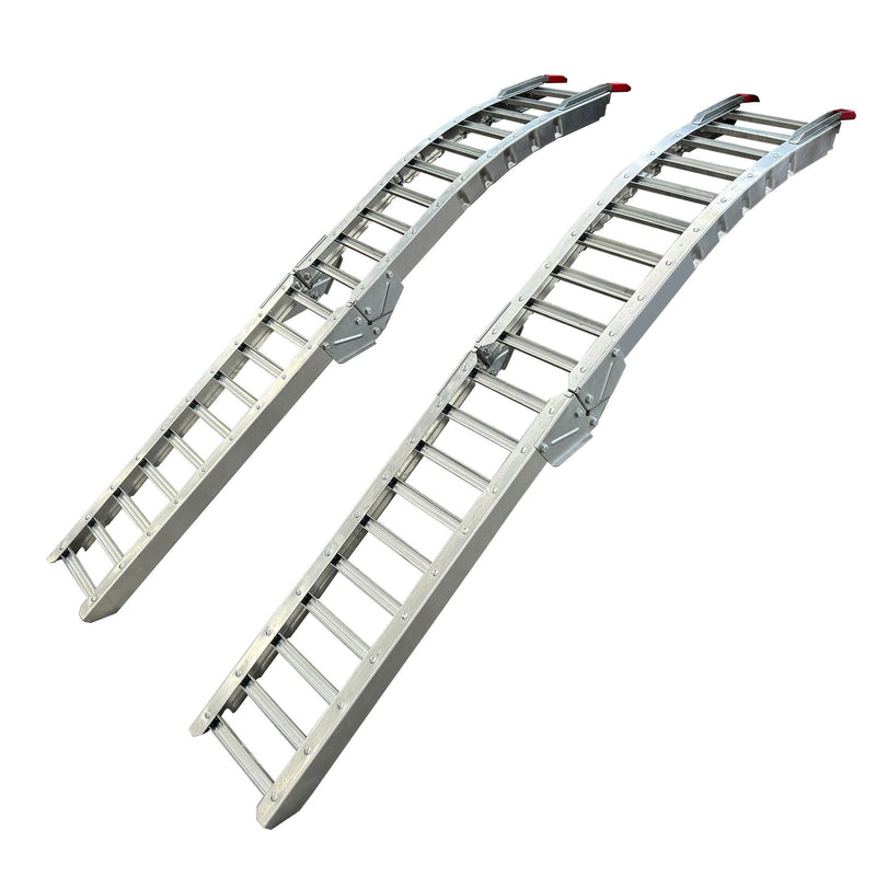 PRIME1 Steel Rung Folding Loading Ramp, Unassembled, 84-in, 2-pc X2