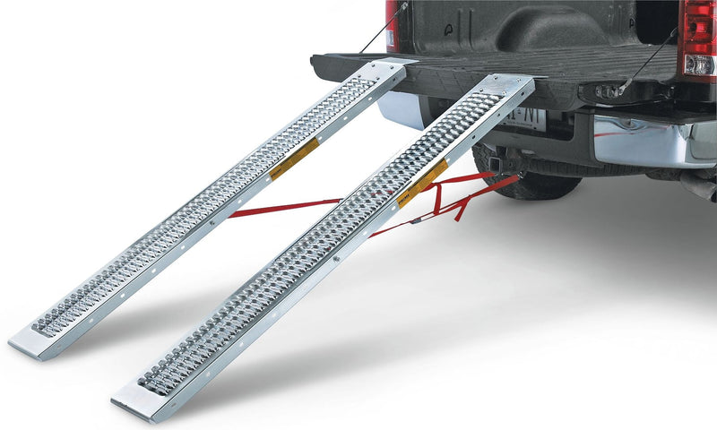 Prime1 Traction Cut-Out Steel Loading Ramps Pair, Easy-To-Use, 72-in, 2-pc K6
