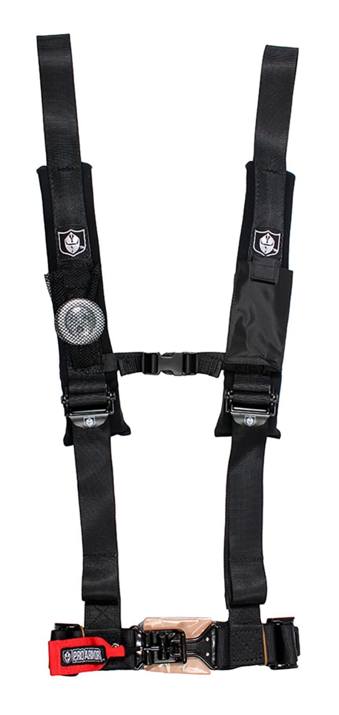 Pro Armor UTV 4-Point Harness Strap with Sewn in Pads, 2-in I0