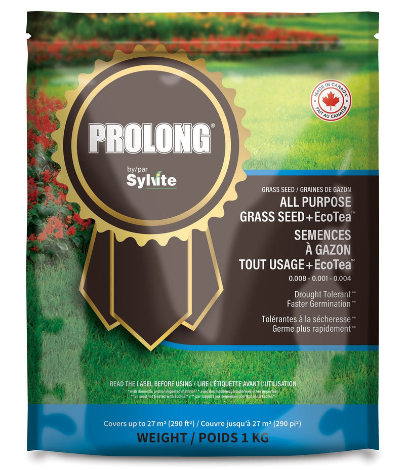Prolong Grass Seed with EcoTea Biostimulant, 1kg G9