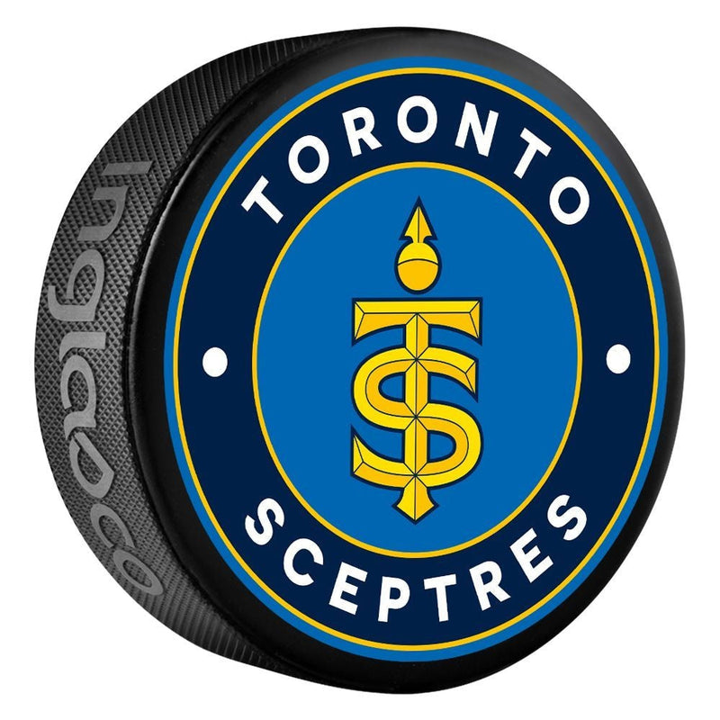 PWHL Toronto Sceptres Classic Souvenir Hockey Puck, 6-oz W3
