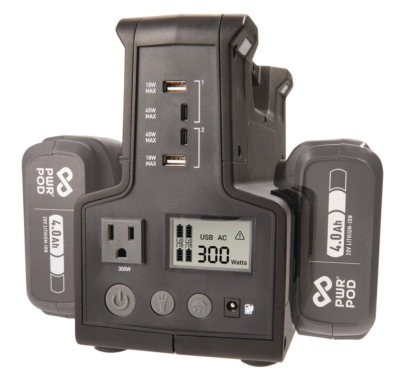 PWRPOD 300W Battery Power Station N5