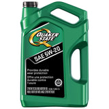 Quaker State Semi-Synthetic 5W20 Motor Oil, 5-L Jug