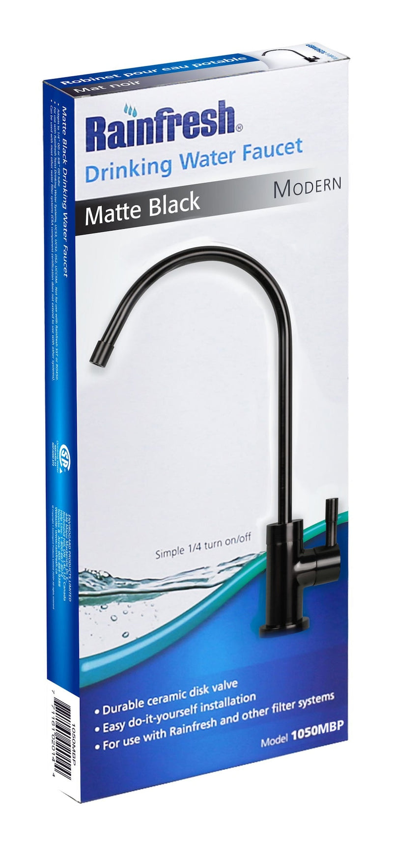 Rainfresh 1050MBPDrinking Water Faucet, Matte Black K2