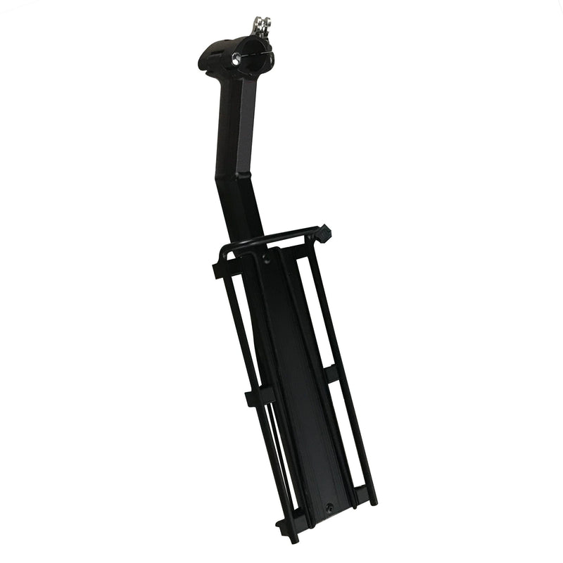 Raleigh Alloy Seat Bike Cargo Rack, Black H5