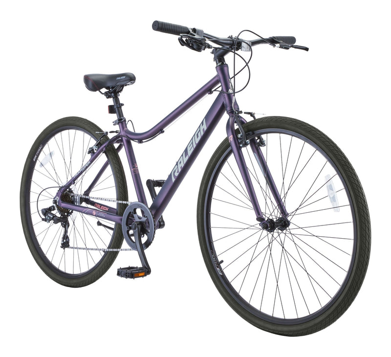 Raleigh Entourage City Bike, Aluminum Frame, 700C, Purple G5
