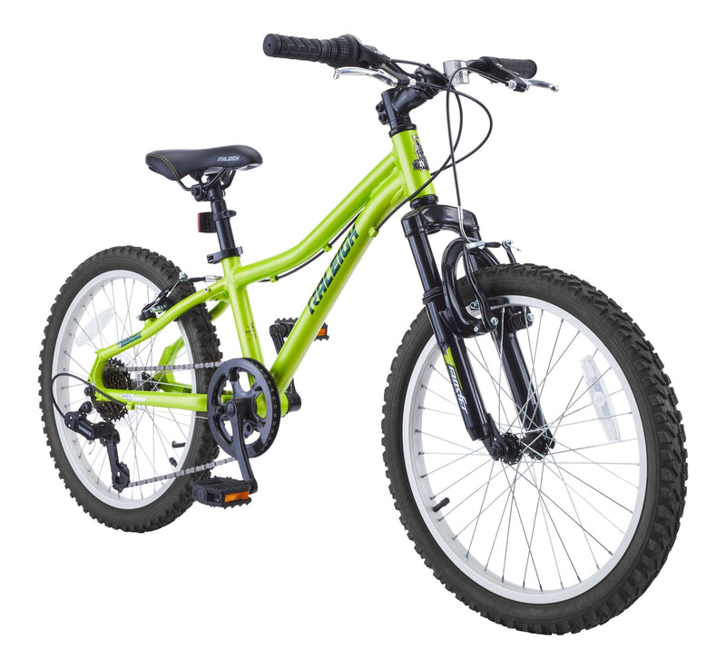 Raleigh GOAT Youth Bike with V-brakes, 20-in, Green M5